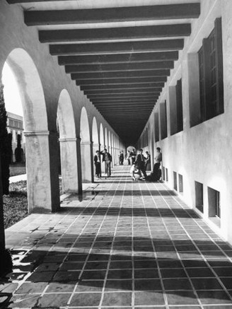 Students Chatting in Between Classes at the California Institute of Technology
